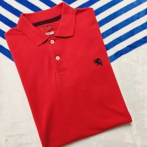 Red Express Men’s Polo Shirt